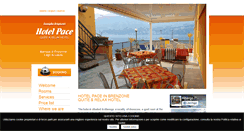 Desktop Screenshot of hotelpacebrenzone.it